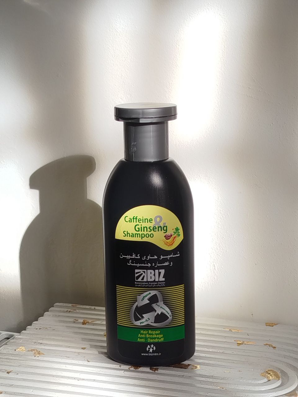 شامپو کافئین با عصاره جنسینگ