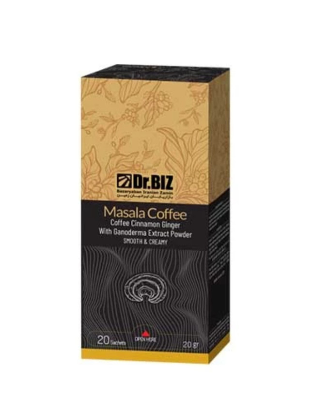 قهوه ماسالا با قارچ گانودرما